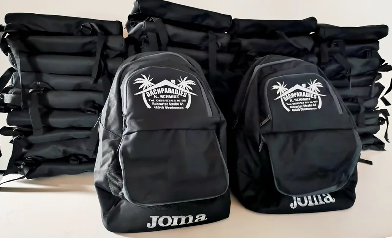 Joma Rucksäcke mit Dachparadies K. Schmidt Logo